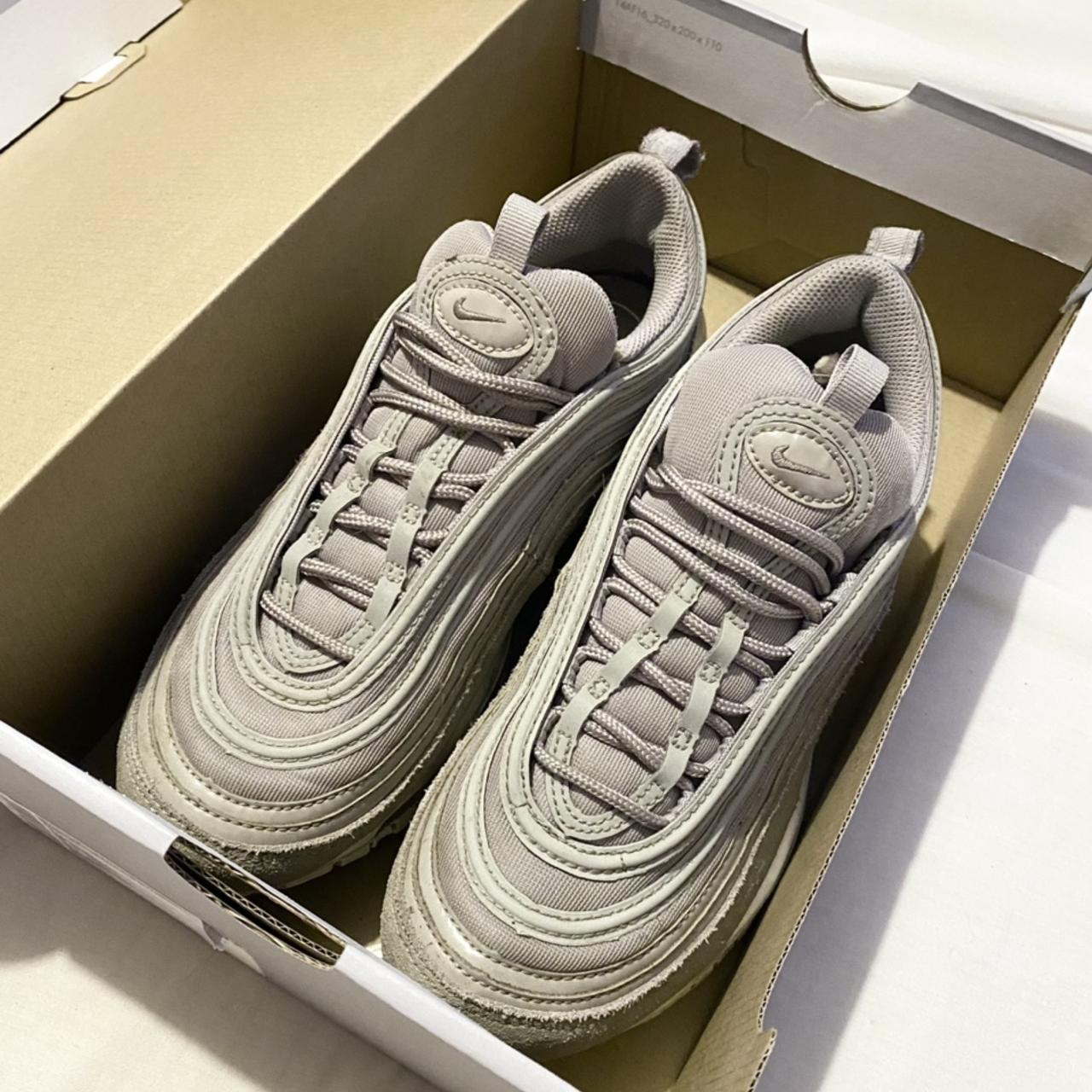 Women’s Grey Nike Air Max 97’s trainers with... Depop