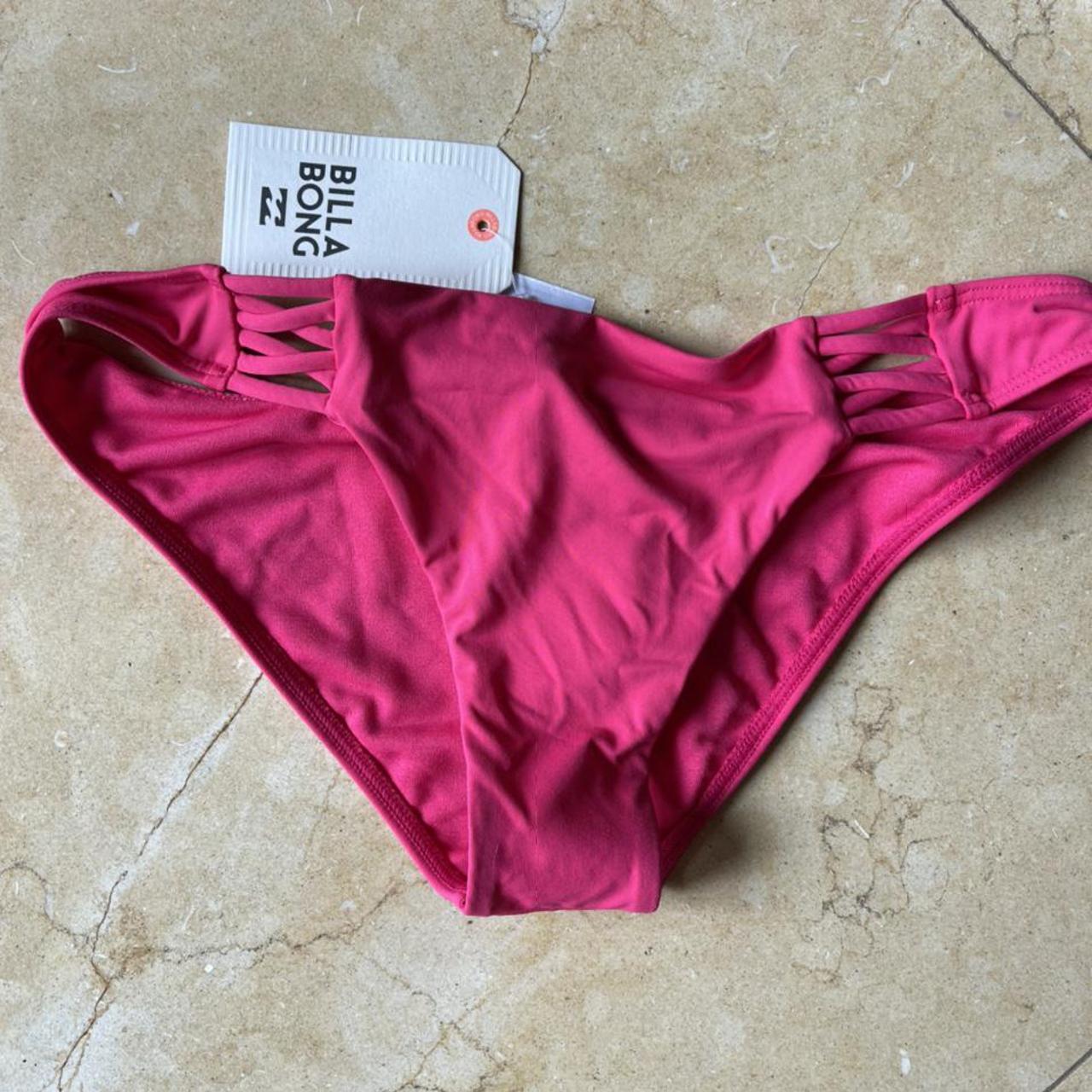 Billabong pink brand new bikini W tags Super... - Depop