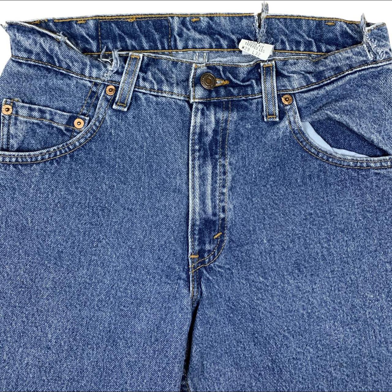 Vintage Levi’s 560 Loose Fit Tapered Leg 90’s... - Depop