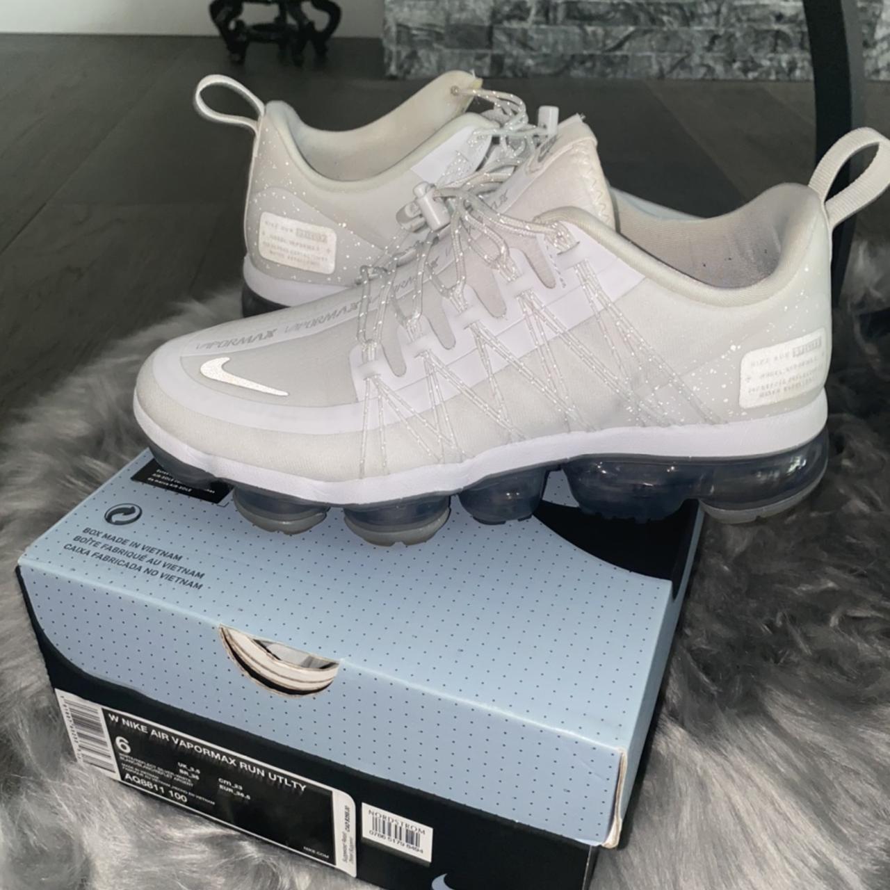 Nike vapormax womens white size sale 6