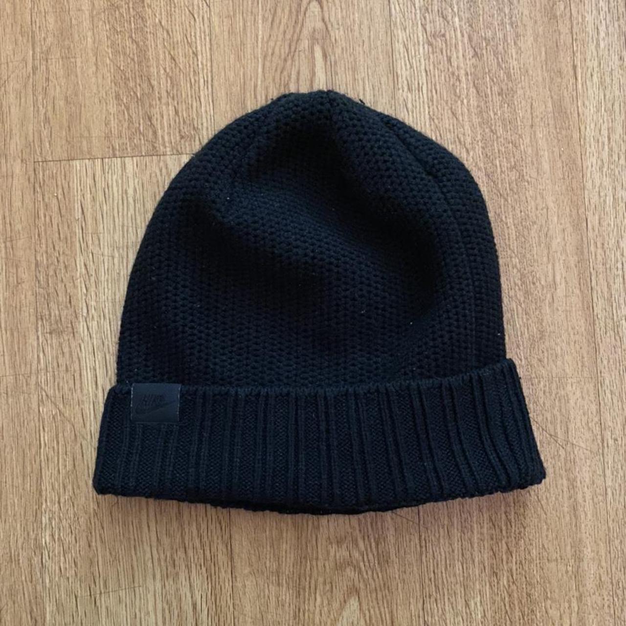 mens nike beanie black
