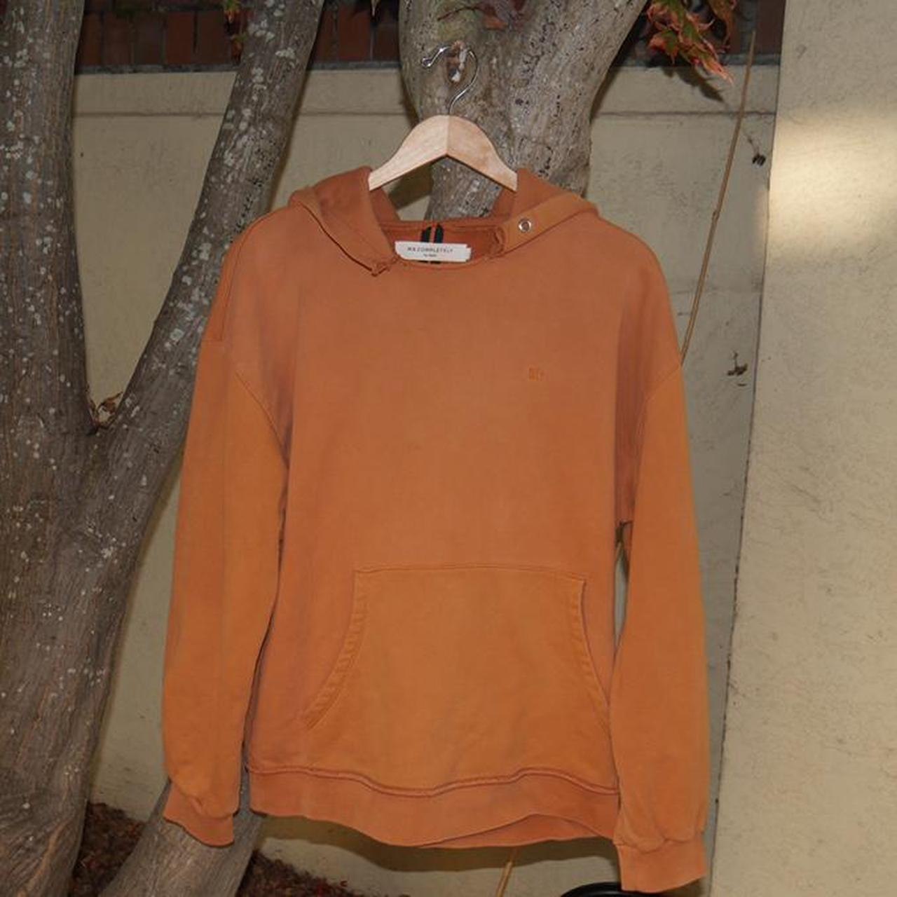 burnt orange sweatshirt