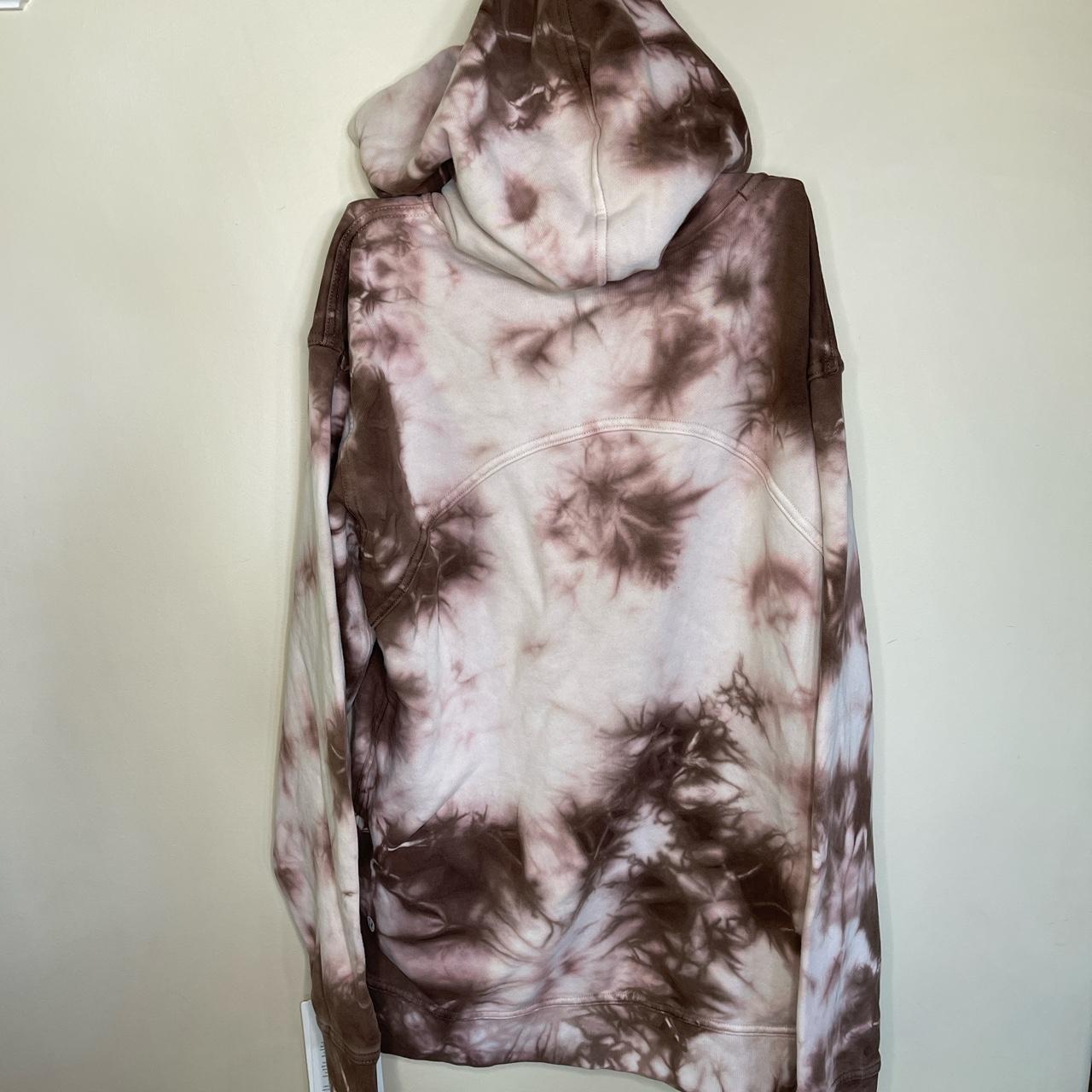 Lululemon NWT All yours hoodie tie dye brown in Depop