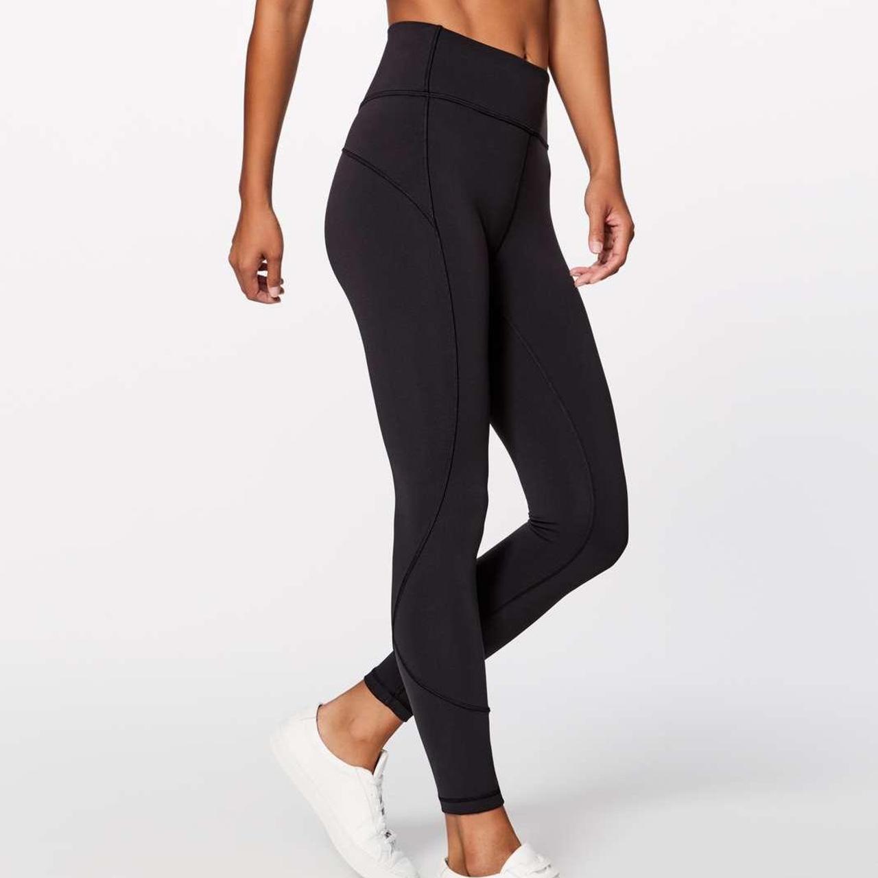 lululemon black in movement tight