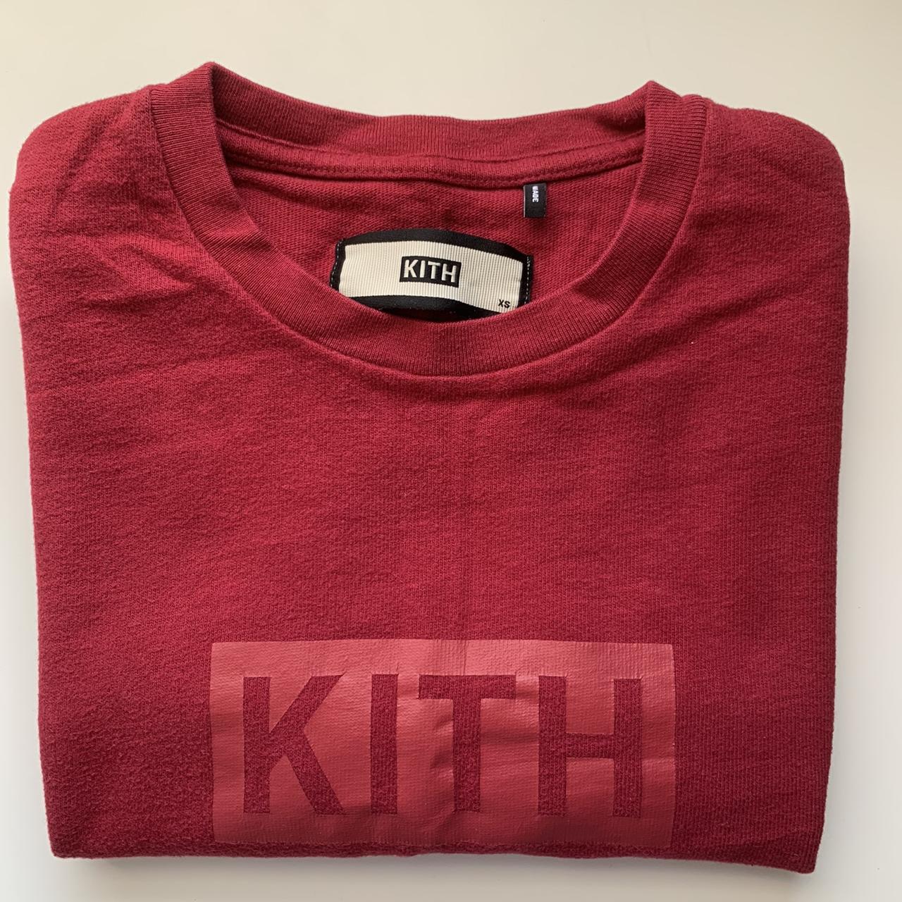 Kith Red Tonal Box Logo T-Shirt, TAKING OFFERS...