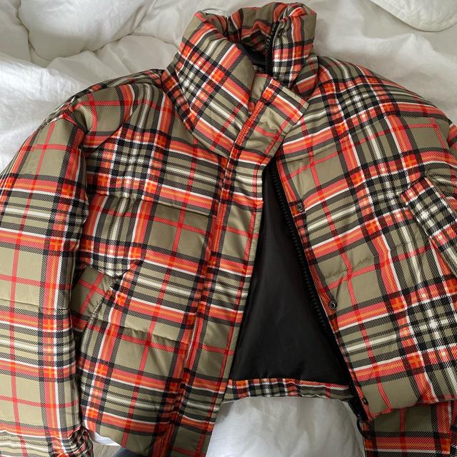 Topshop piper hot sale check jacket