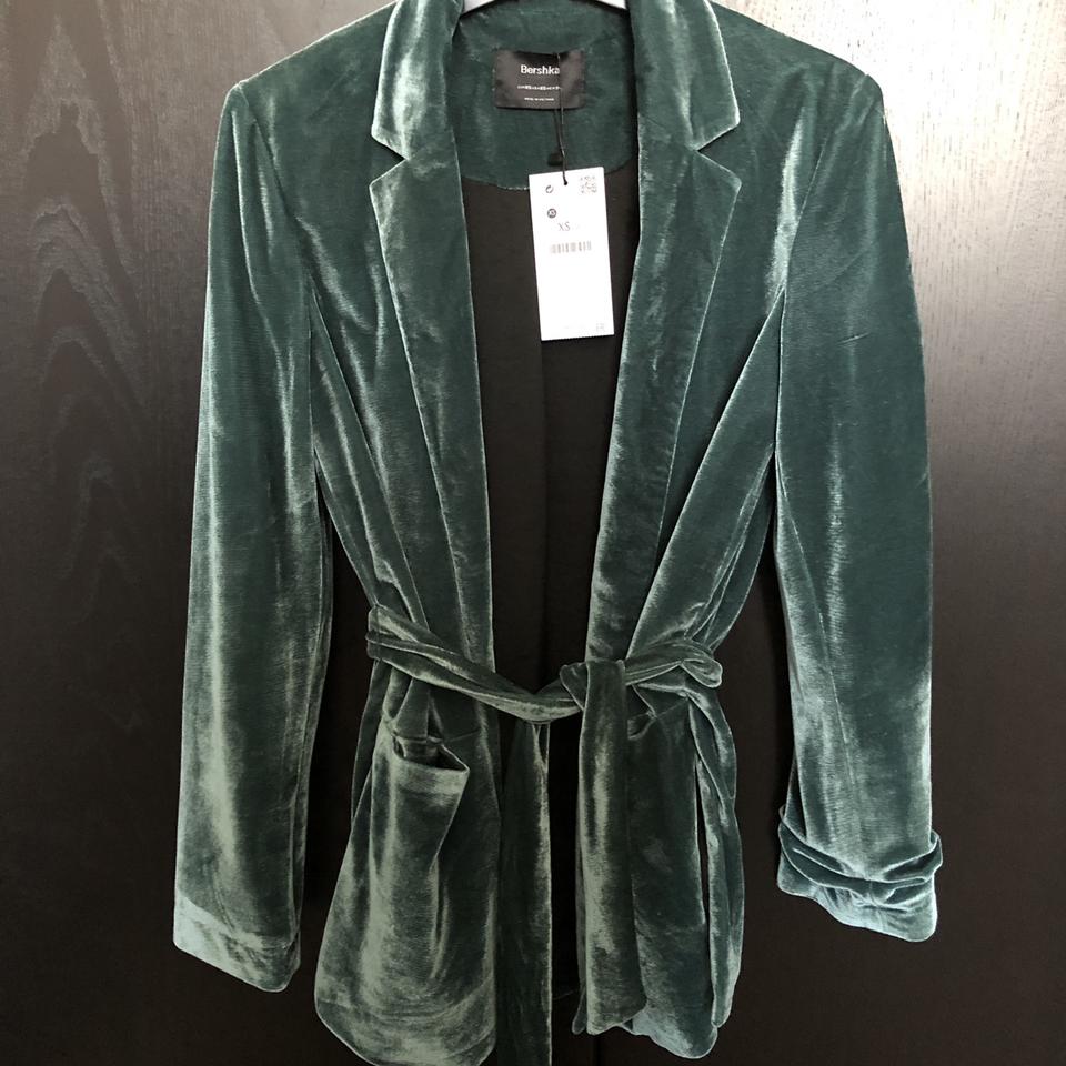 Bershka 2025 velvet jacket