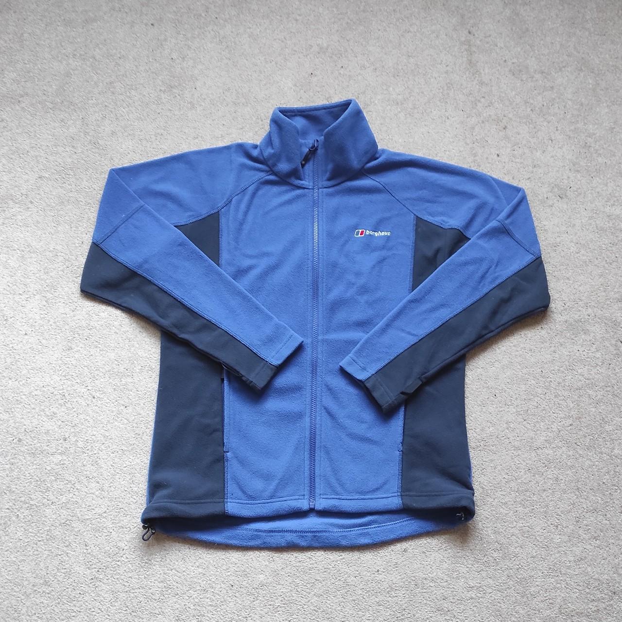 Berghaus Blue zipped Fleece light weight very... - Depop