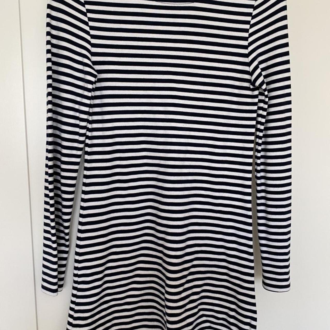 Marks & Spencer Women's Black and White Dress | Depop