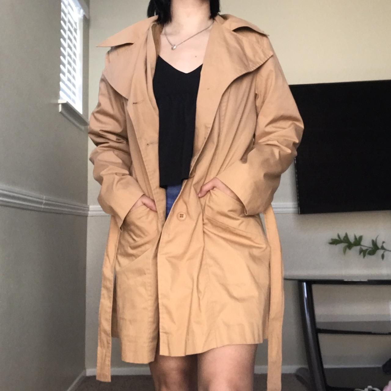 Jaded London Women's Tan Coat