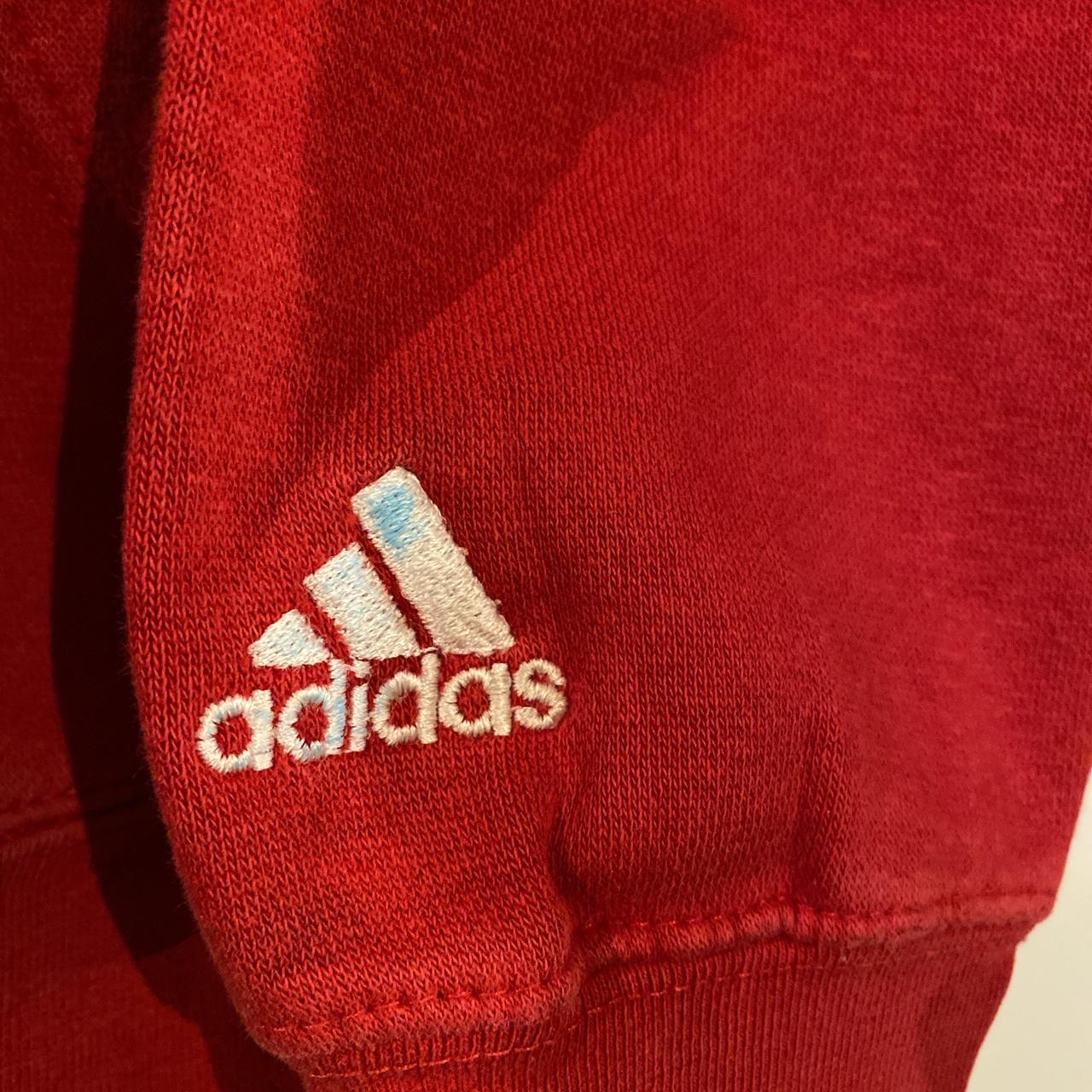 Vintage Adidas embroidered college / university... - Depop