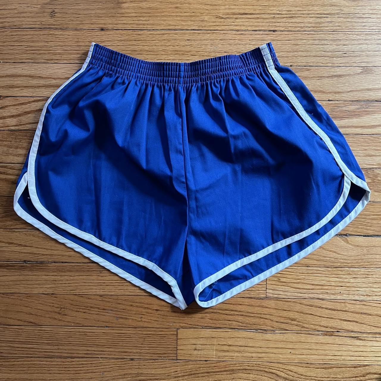 Vintage late 70s to early 80s men's running shorts... - Depop