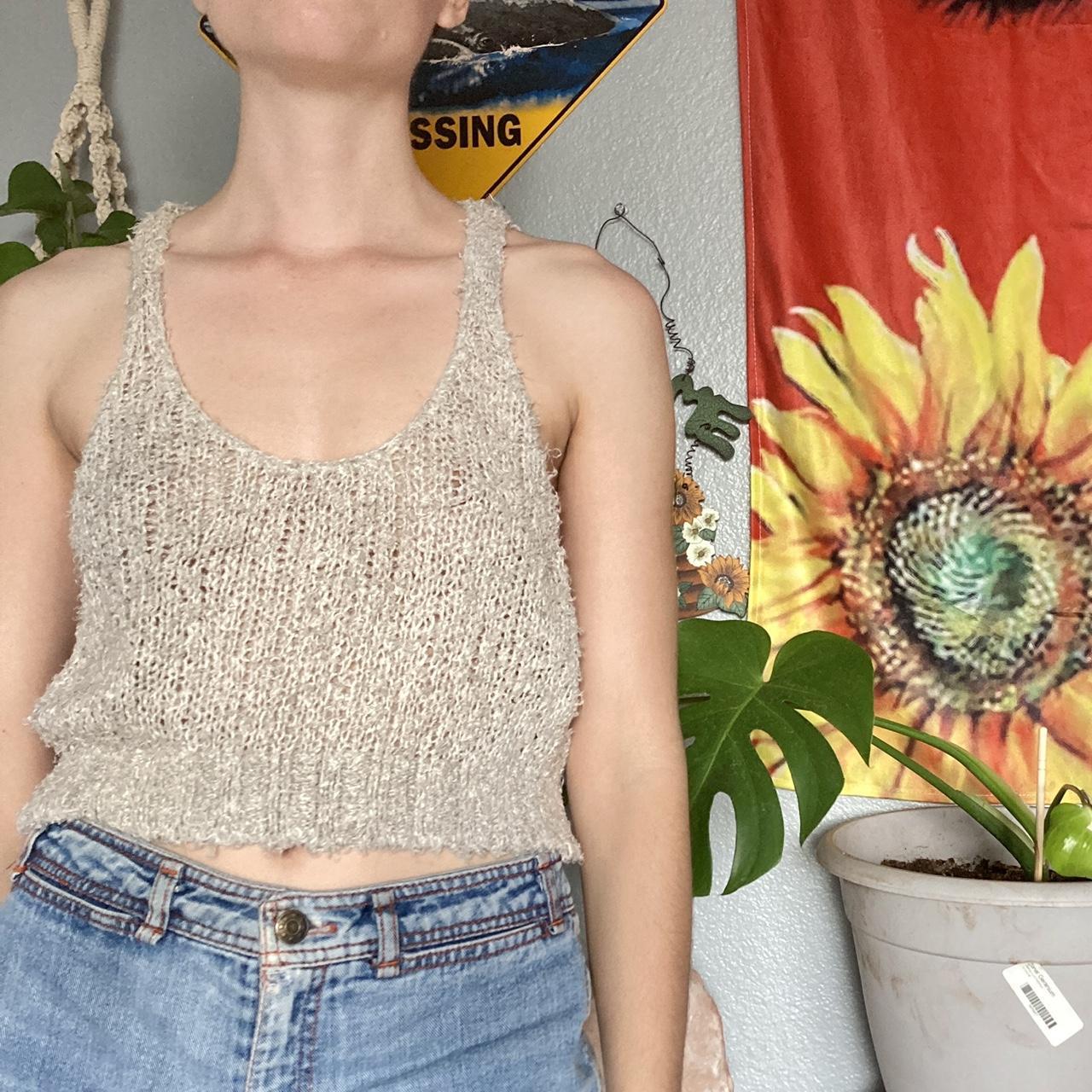 cutie cream colored made in usa fairy grunge boho... - Depop