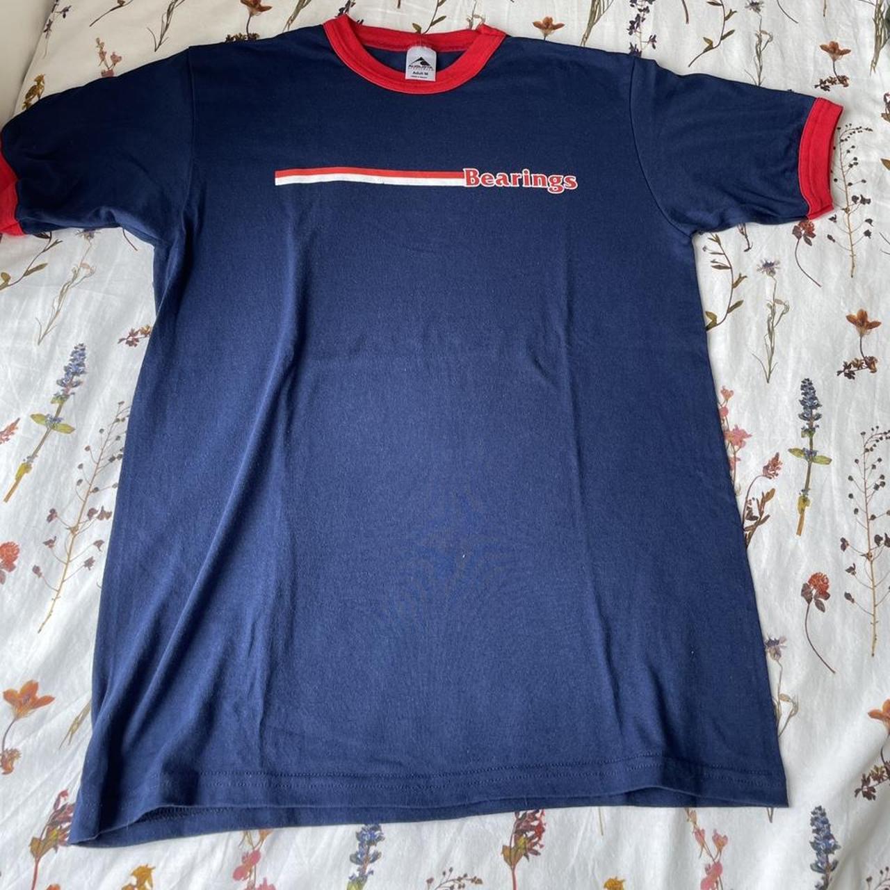 Bearings ringer tshirt merch, pop punk size M barely... Depop