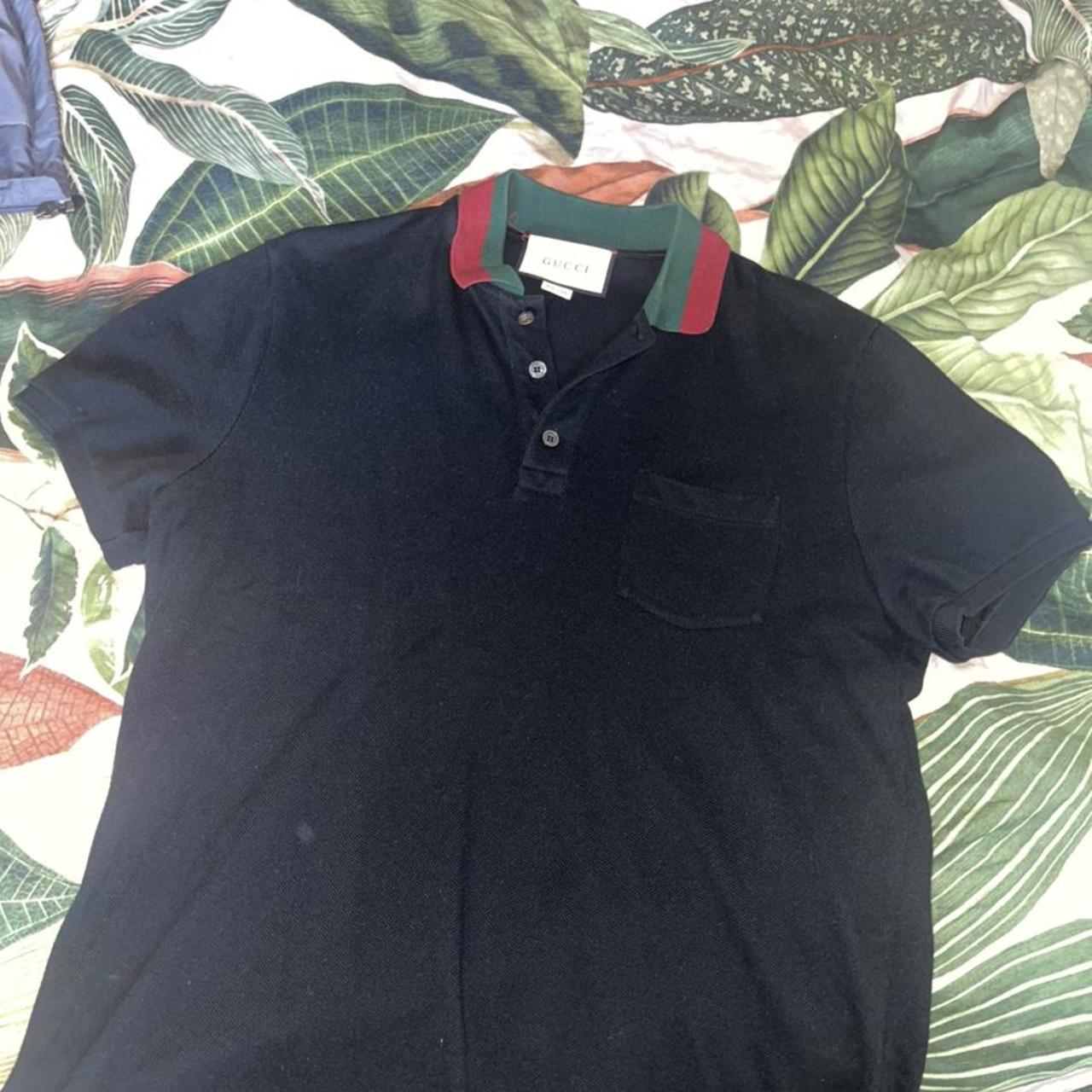 Mens gucci clearance polo sale