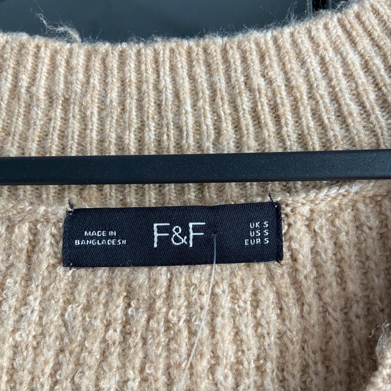 F&F Women's Tan Sweatshirt | Depop