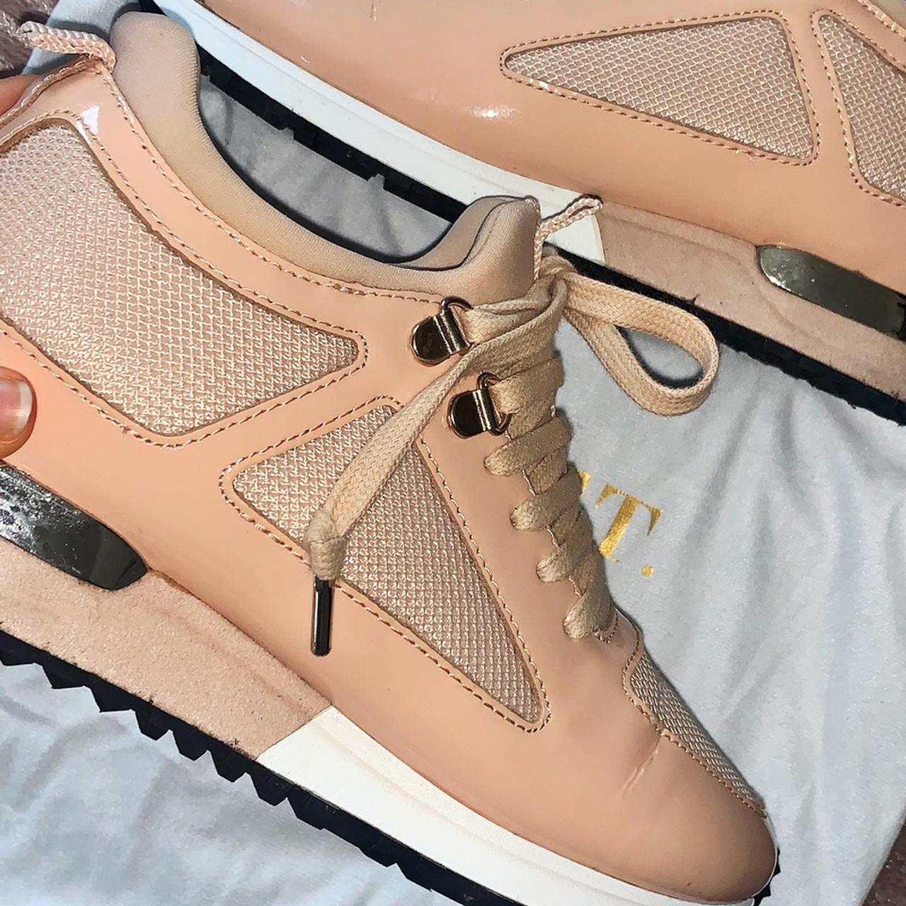 Women’s Mallet nude/pink trainers, Barely worn,