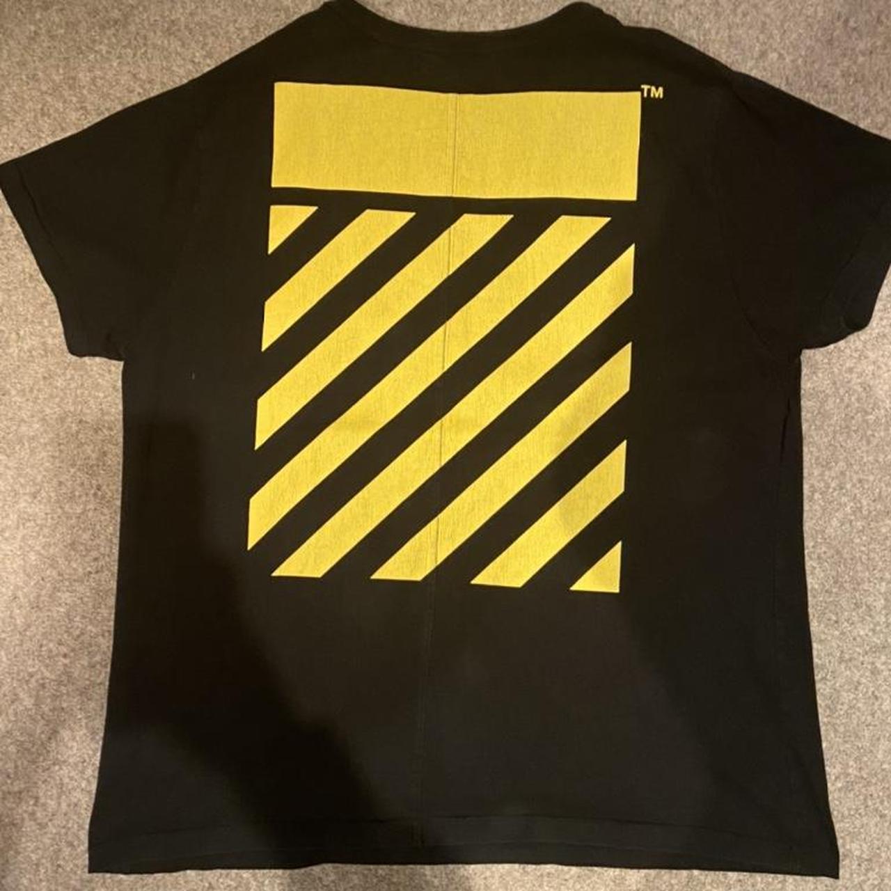 Off-White Black and Yellow T-shirt |