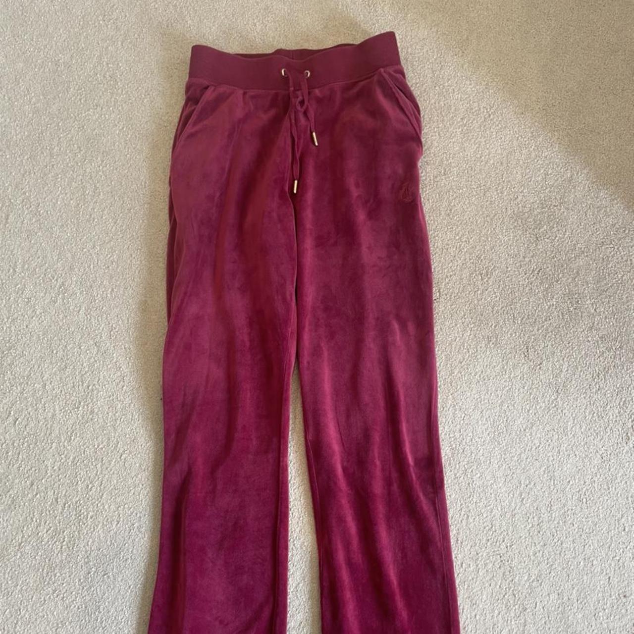 Juicy Couture Women's Red Joggers-tracksuits | Depop