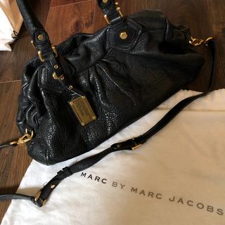 MARC BY MARC JACOBS Classic Q Percy BLACK Leather - Depop