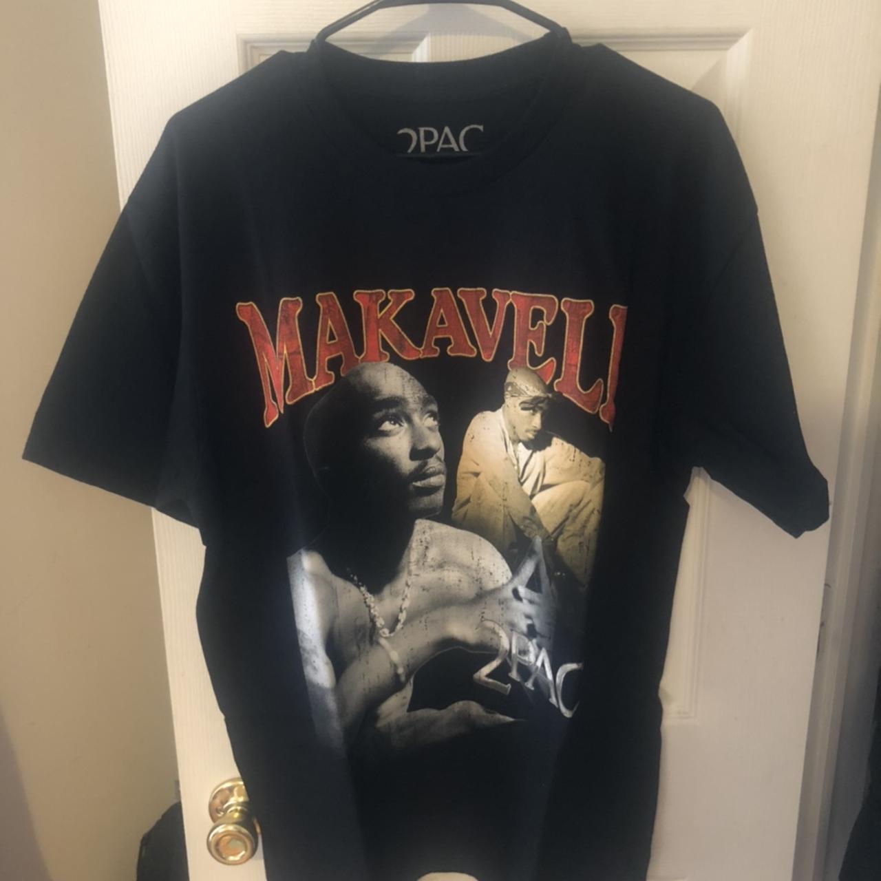 2pac Makaveli Graphic T-shirt | Tags removed |... - Depop