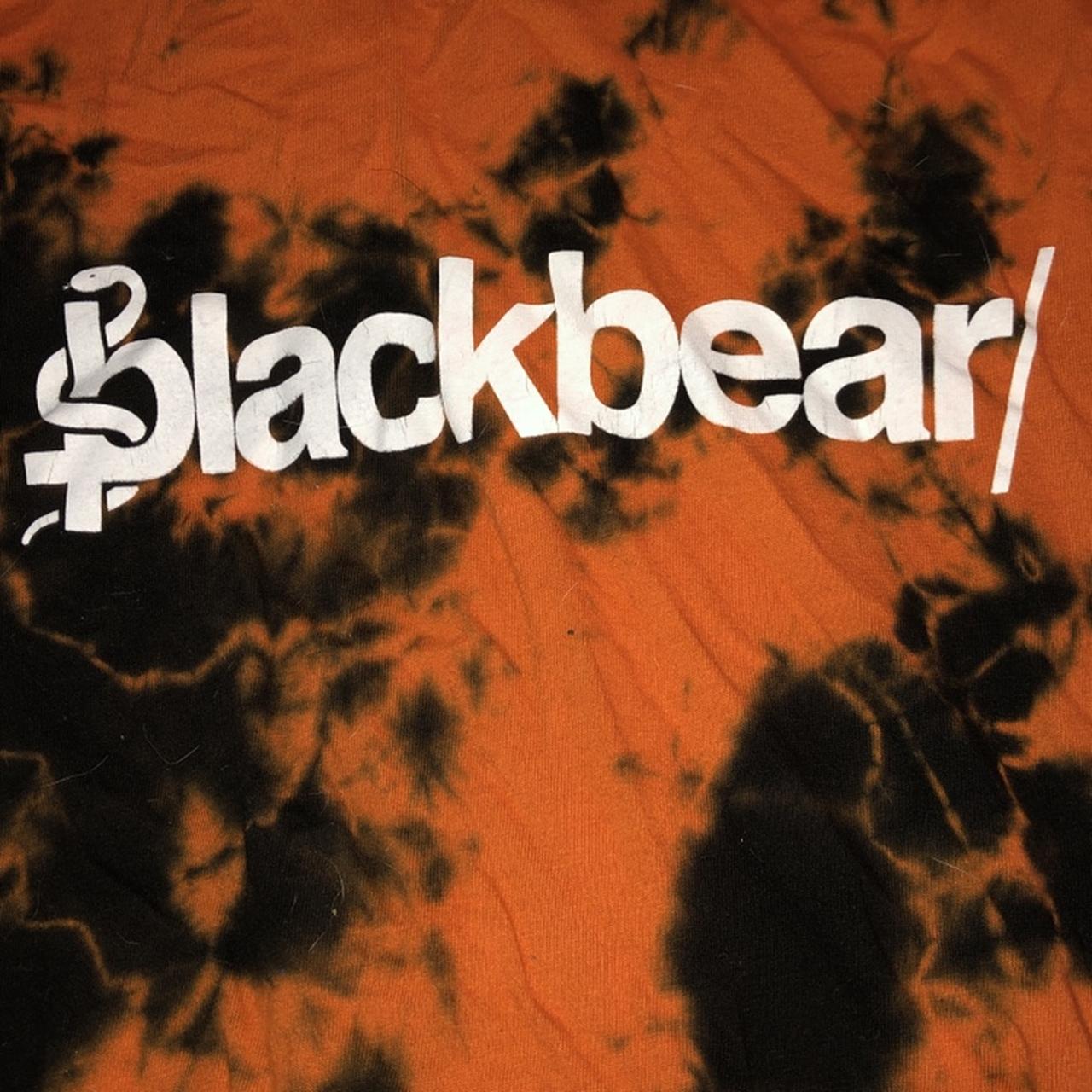 blackbear orange tie dye shirt