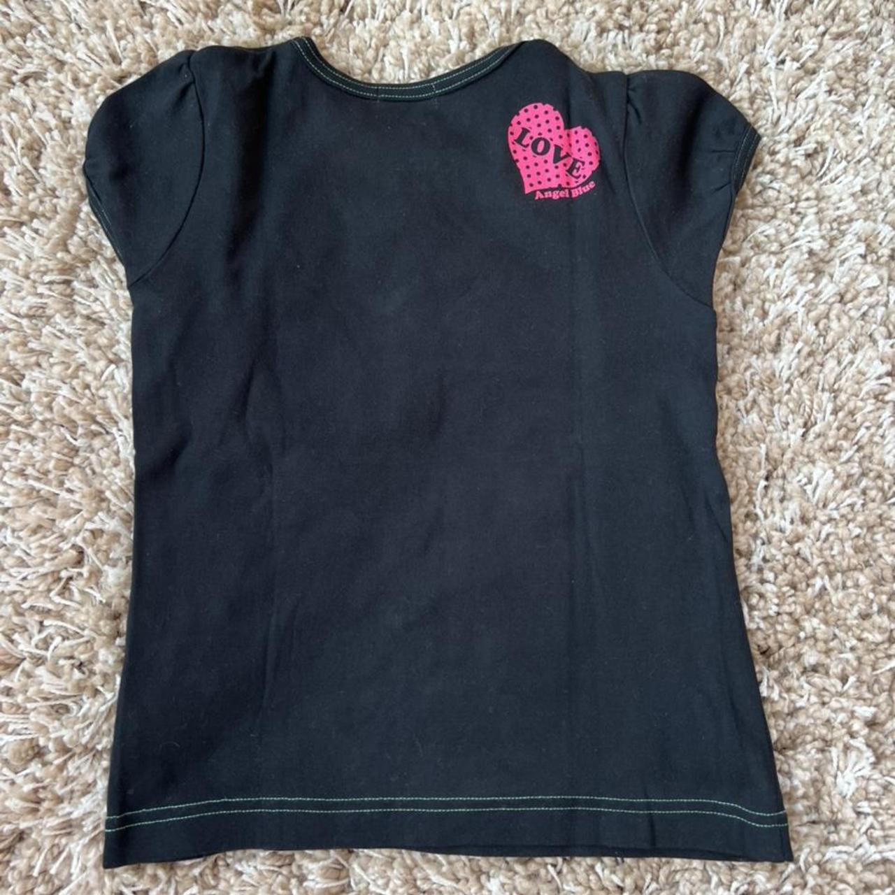 angel blue top super cute and soft! perfect... Depop