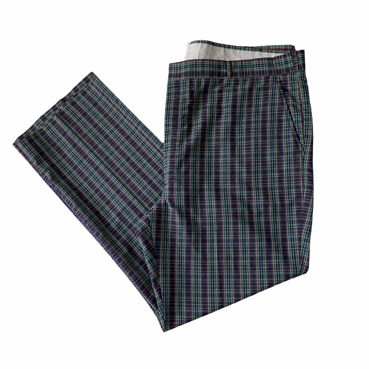 Afends Womens Tully Shelby  Hemp Check Wide Leg Pants  Forest Check   Afends AU