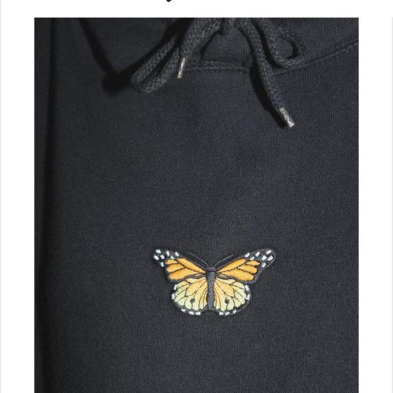 brandy melville monarch butterfly hoodie