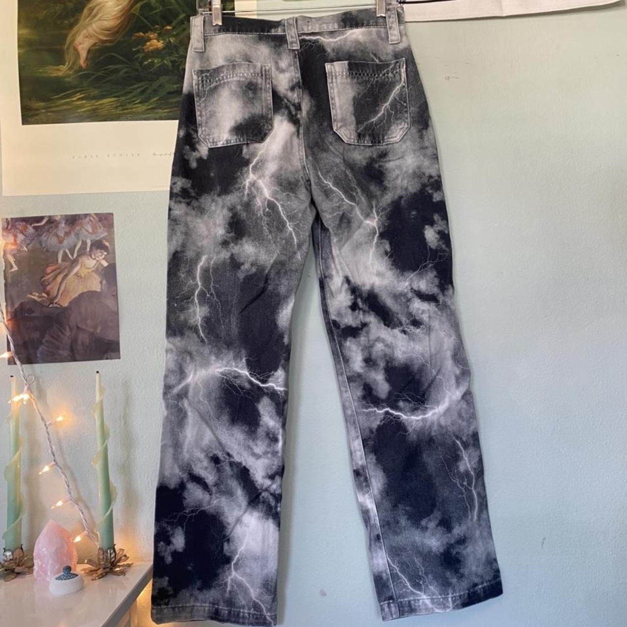 Brand new Jaded London printed jeans! White, Depop