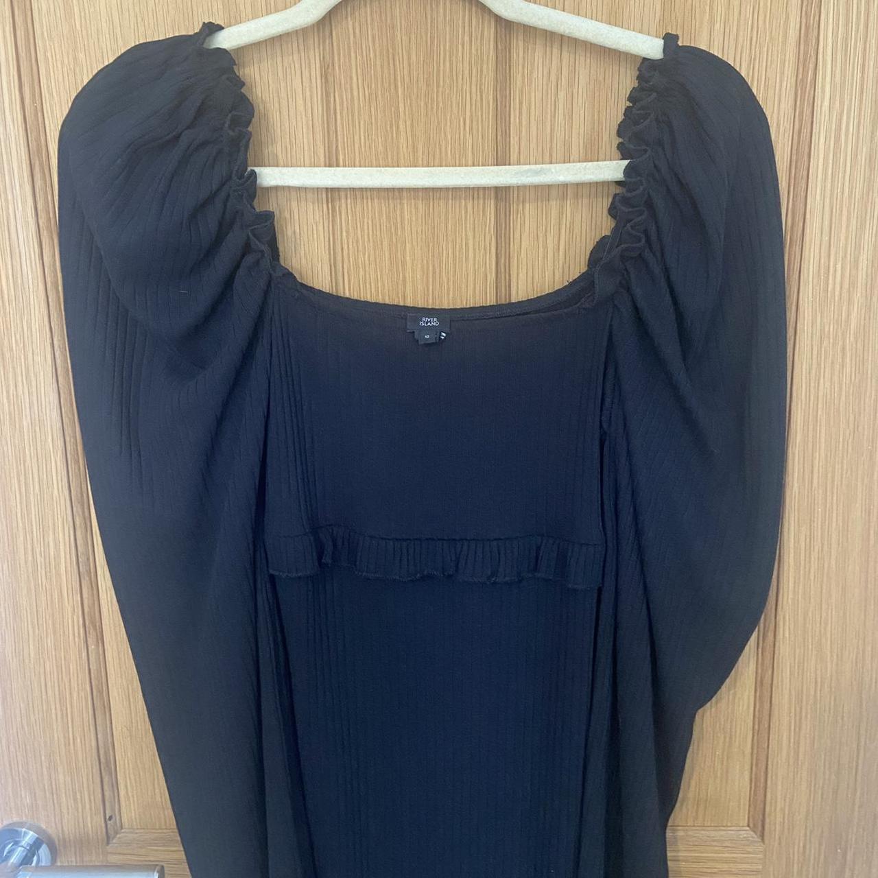 River Island Women's Black Dress | Depop