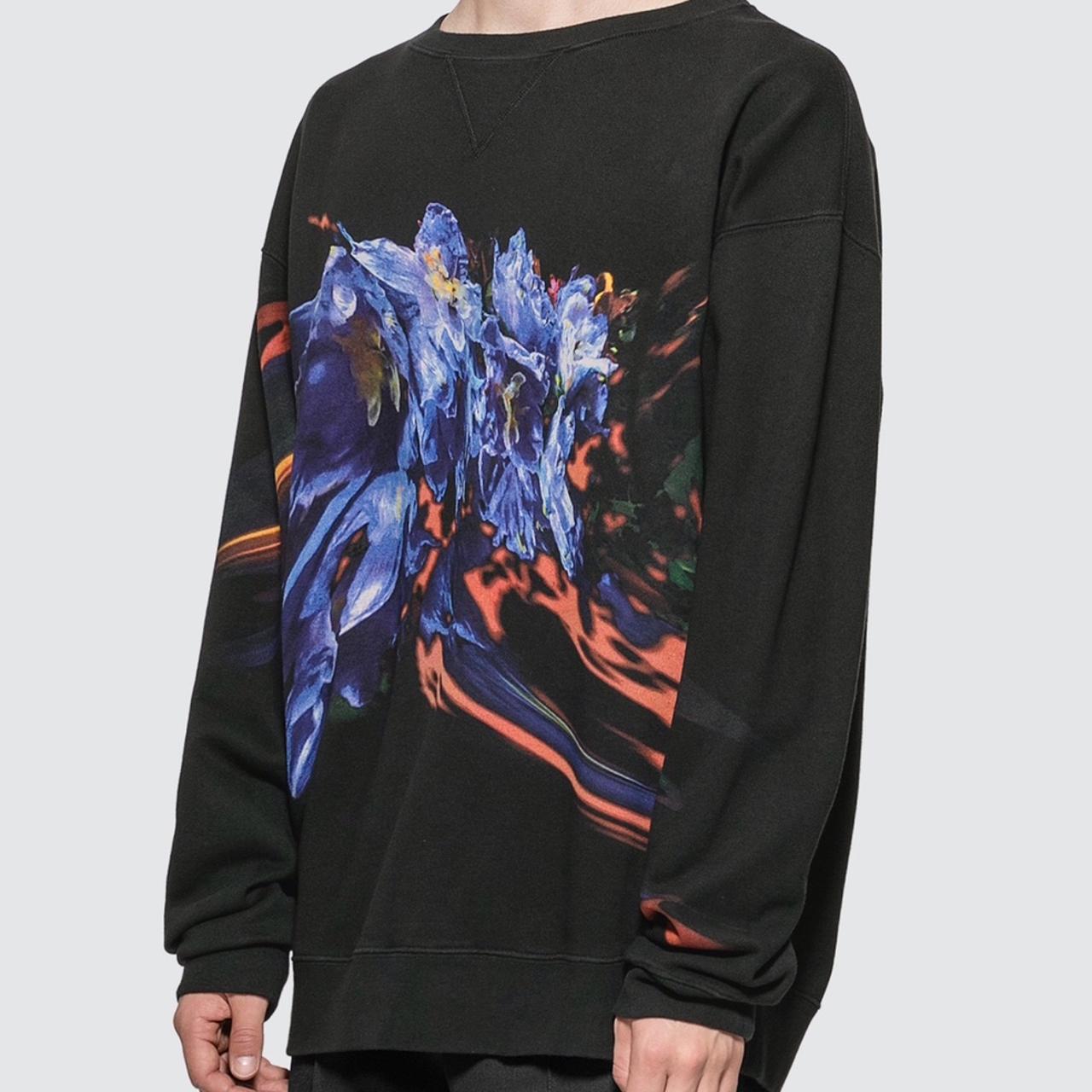 Maison margiela discount flower sweatshirt