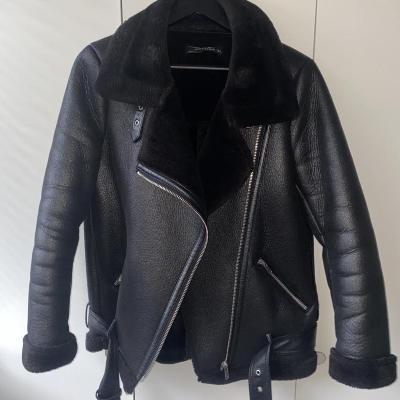 aviator jackets zara