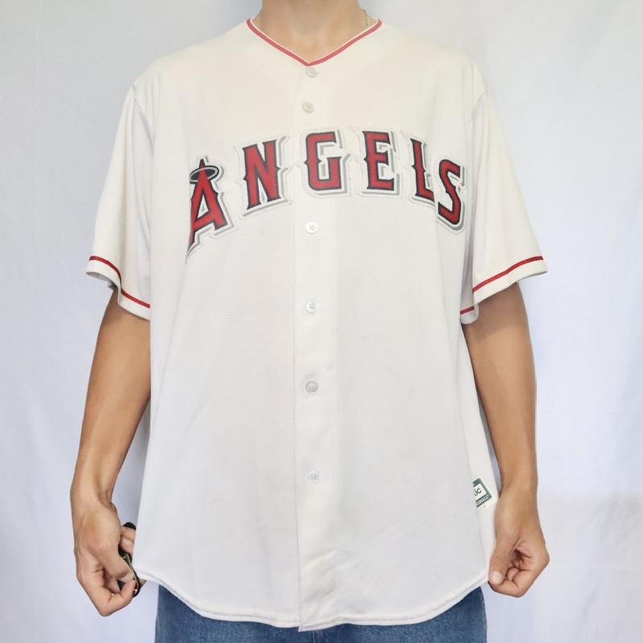 Majestic Athletic Los Angeles Angels Player T-Shirt - Depop