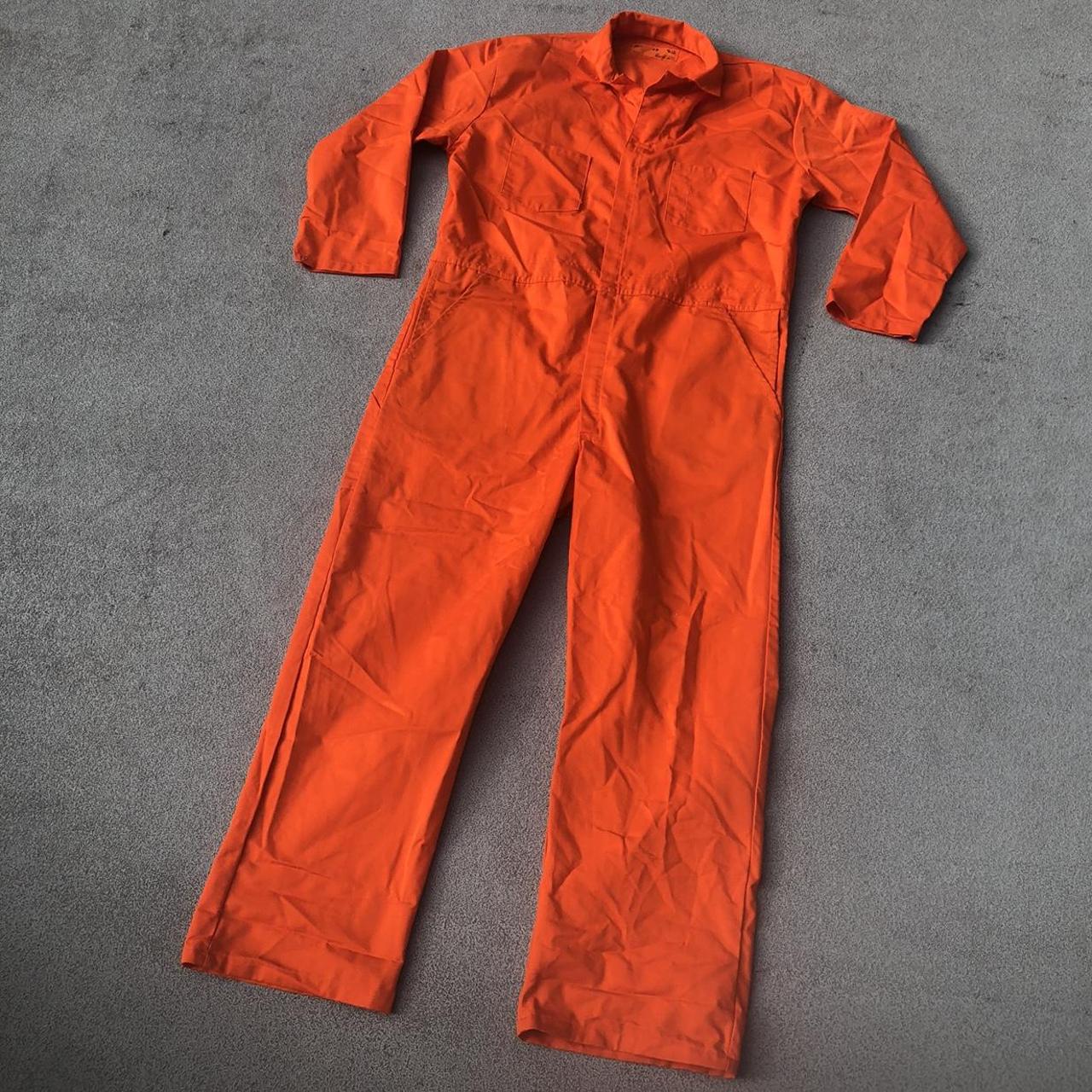Men's Orange Jumpsuit | Depop