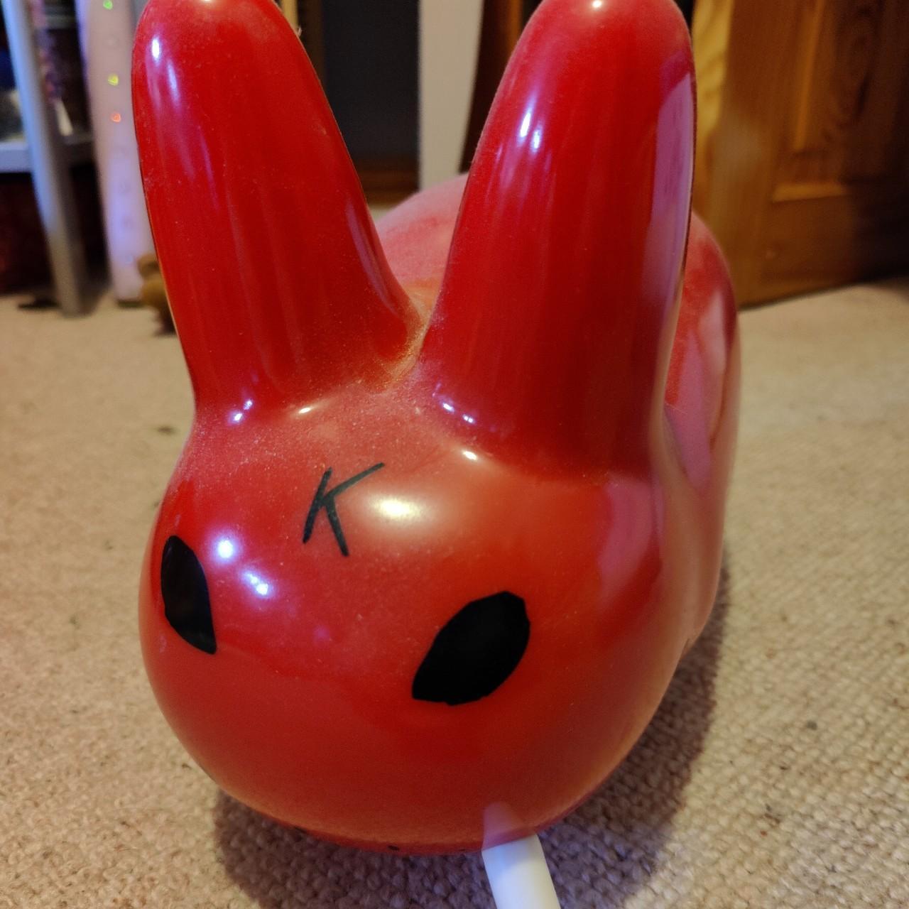 I have a giant kidrobot smoking rabbit figure for... - Depop