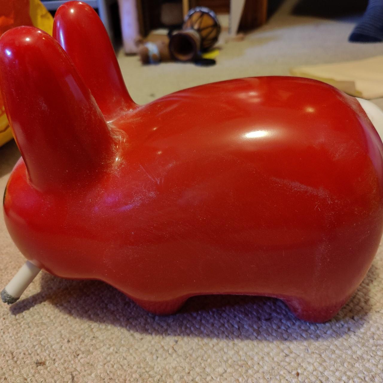I have a giant kidrobot smoking rabbit figure for... - Depop