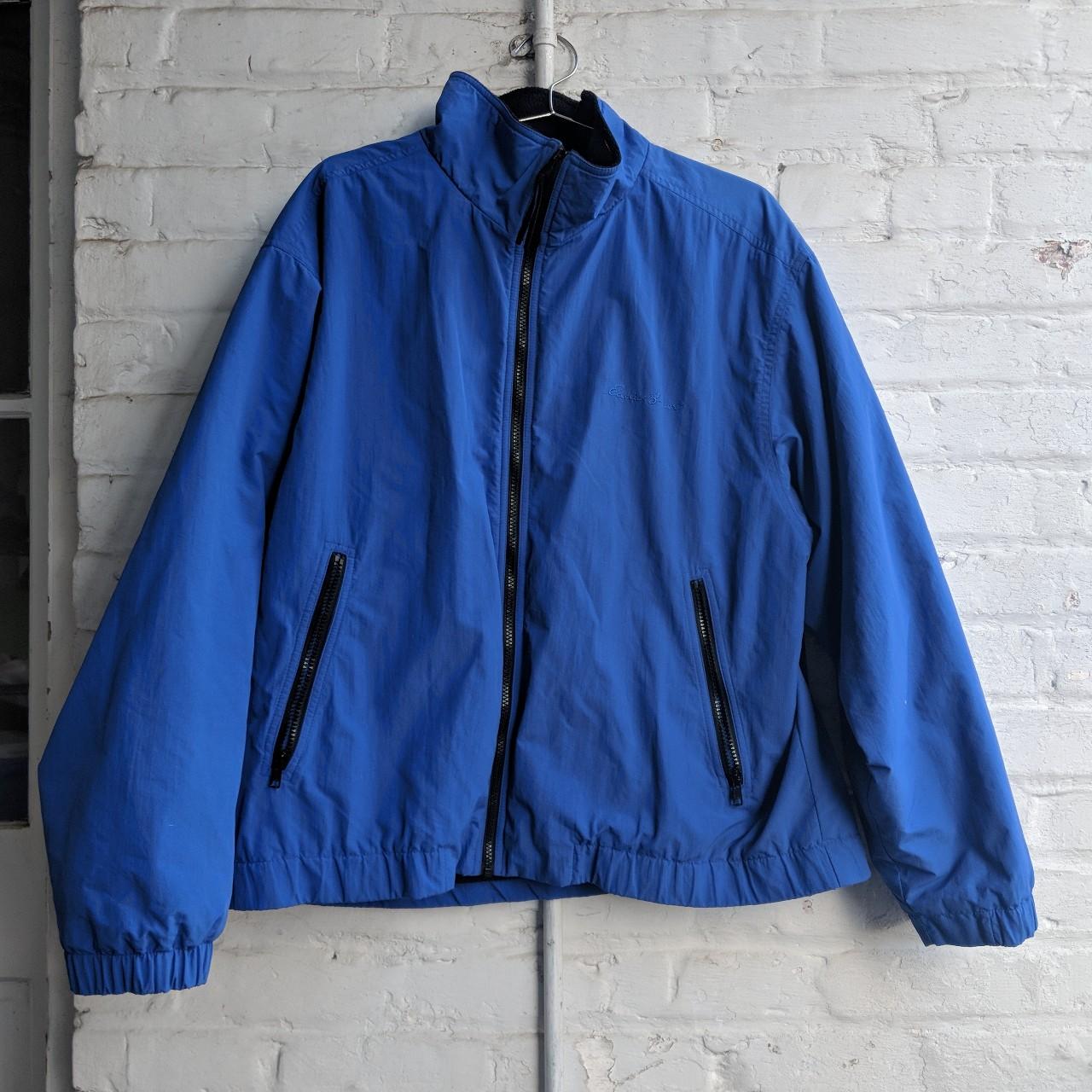 Eddie Bauer Men's Blue Coat | Depop