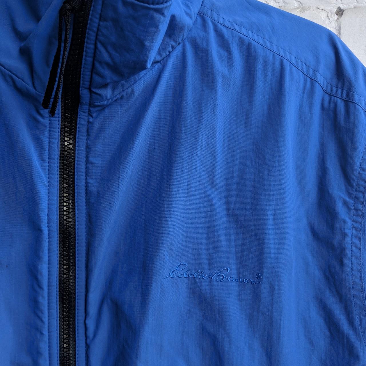 Eddie Bauer Men's Blue Coat | Depop