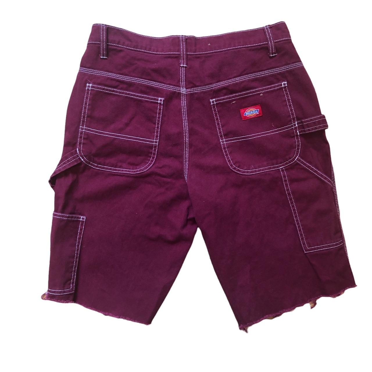 dickies red carpenter shorts