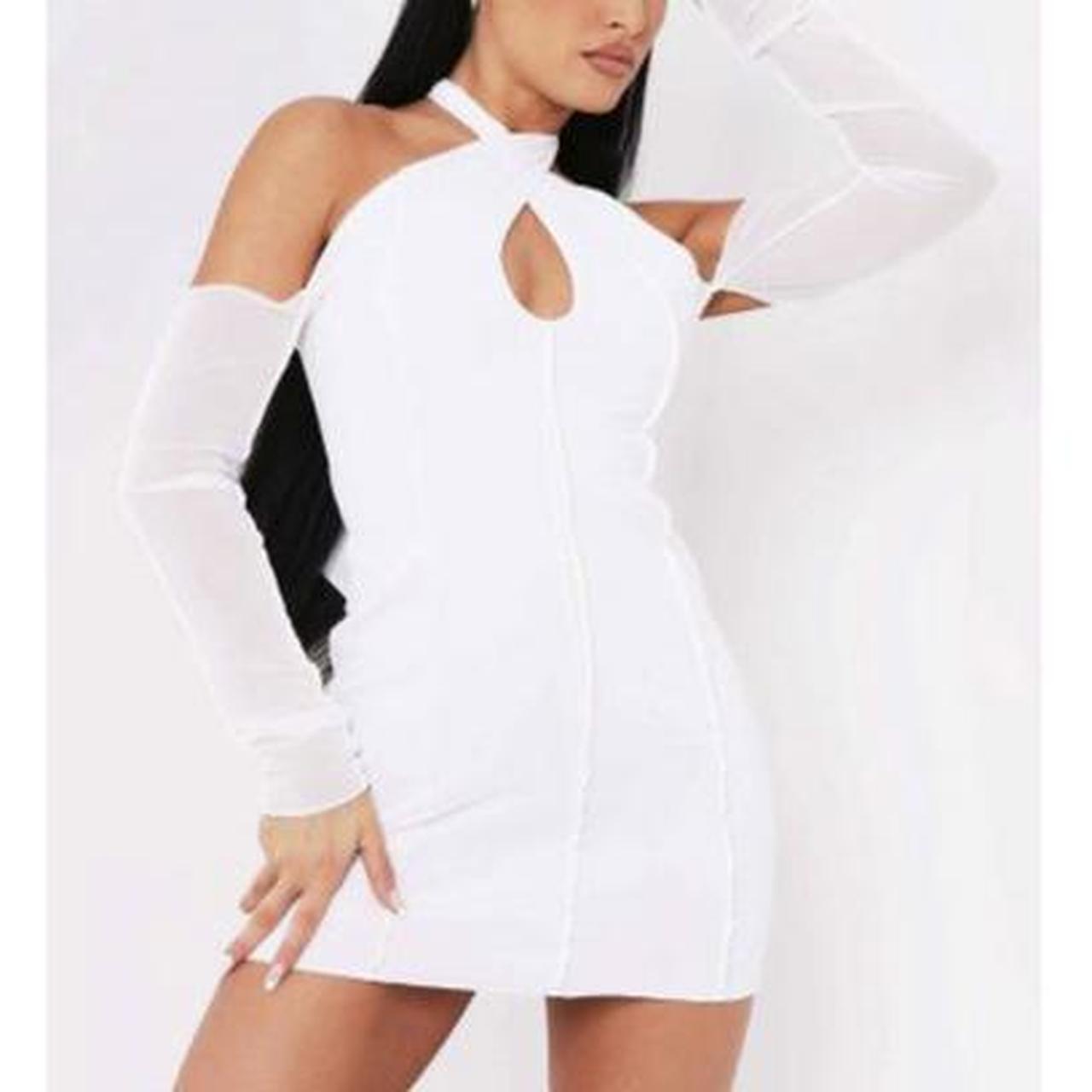 Missy empire white dress hotsell