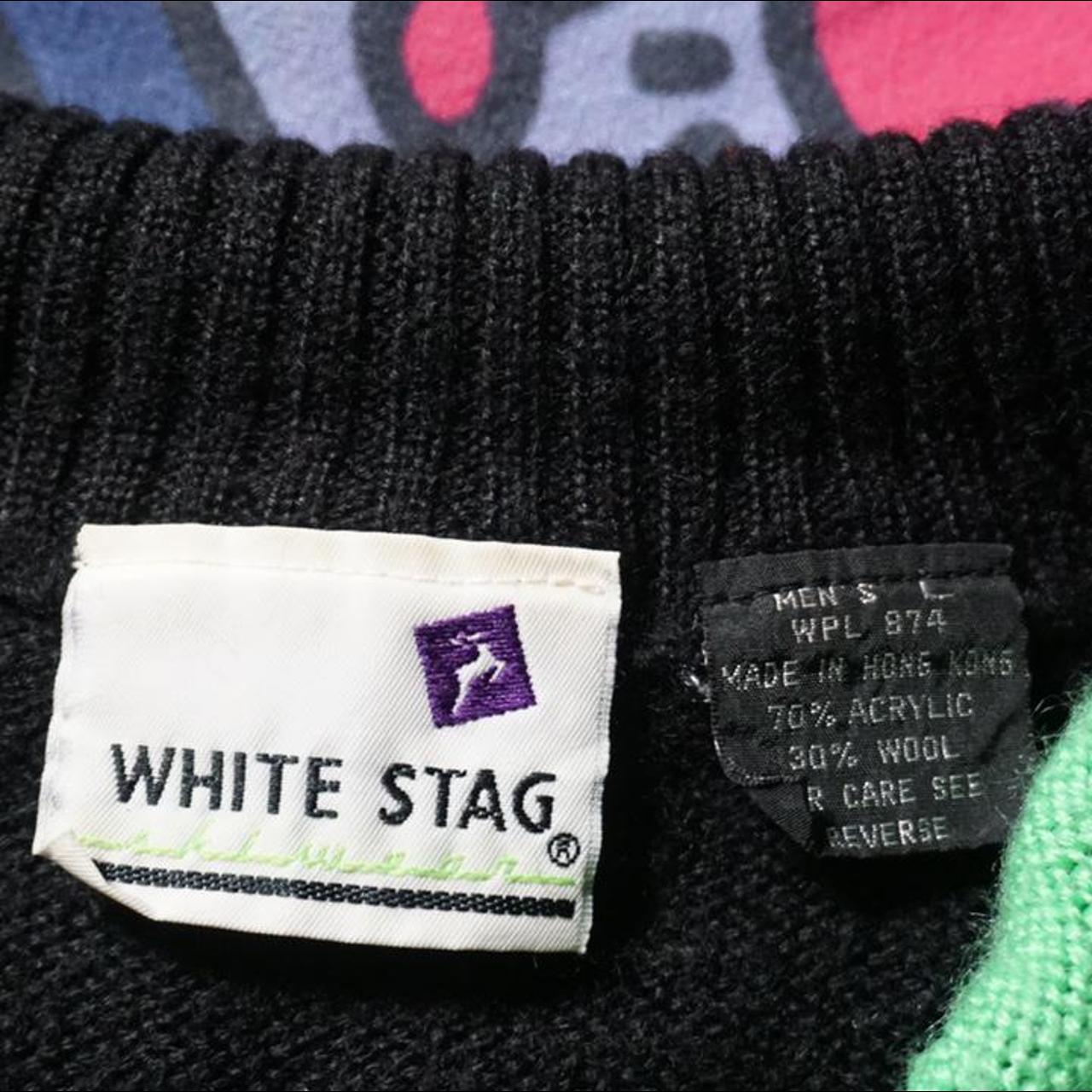 Product Image 4 - Vintage White Stag Half-Zip Sweater

Cool