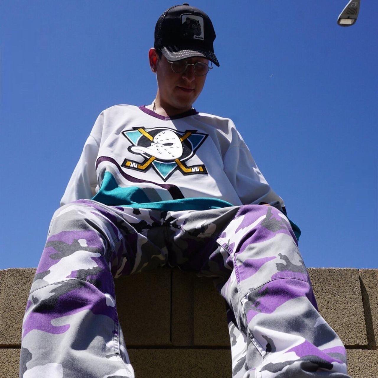 Vintage CCM NHL 90s Mighty Ducks Jersey. Featuring - Depop