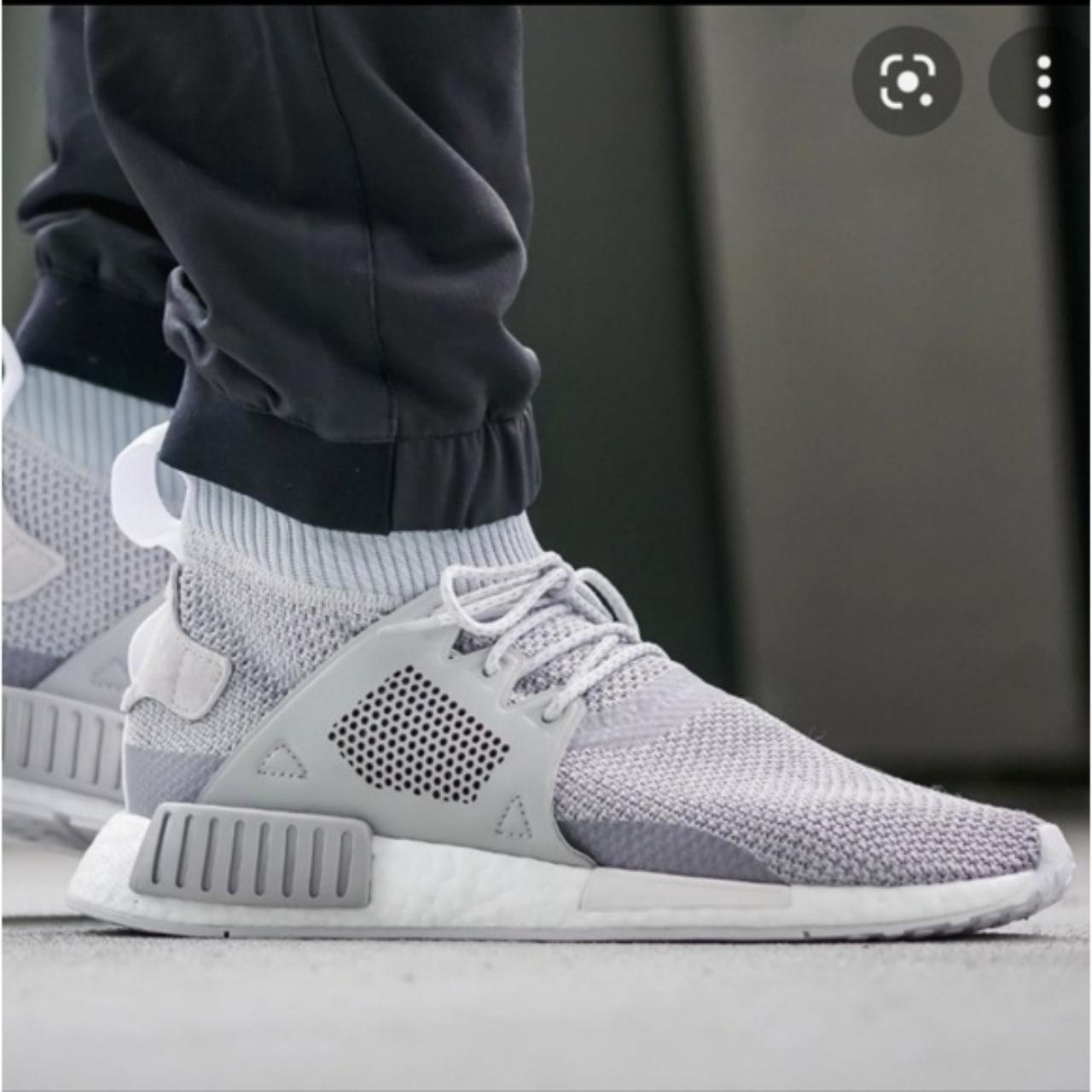 Adidas NMD XR1 prime knit winter grey boost. Depop