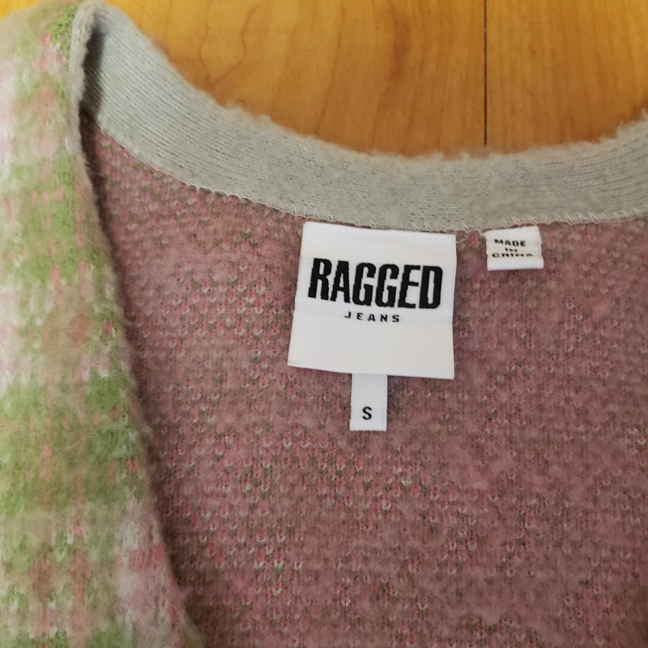 The Ragged Priest Women's Pink and Green Cardigan (4)
