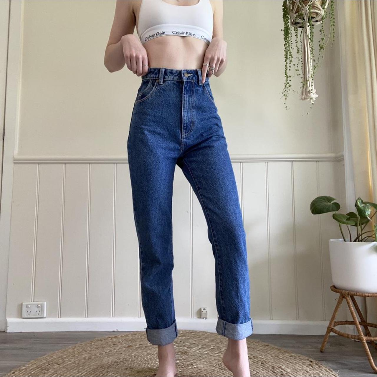 rollas “elle” jeans // super high rise relaxed //... - Depop