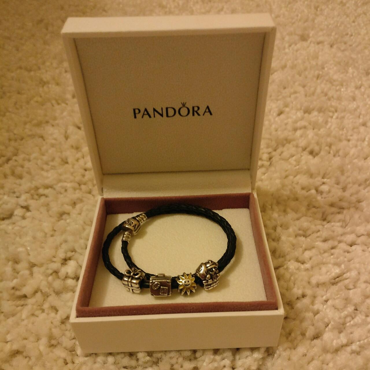 Oxidized pandora store bracelet