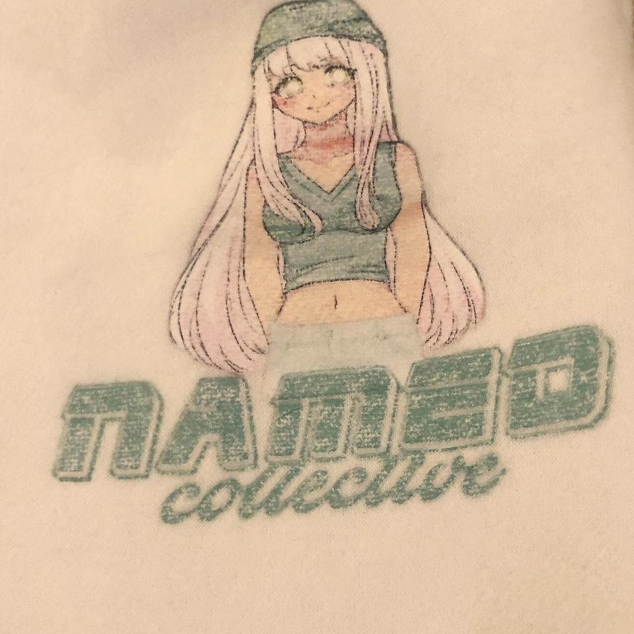 Named collective white anime tracksuit - they don’t... - Depop