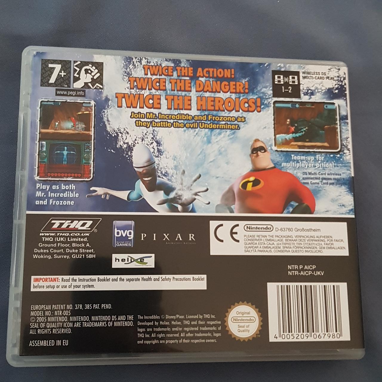 The incredibles best sale nintendo ds