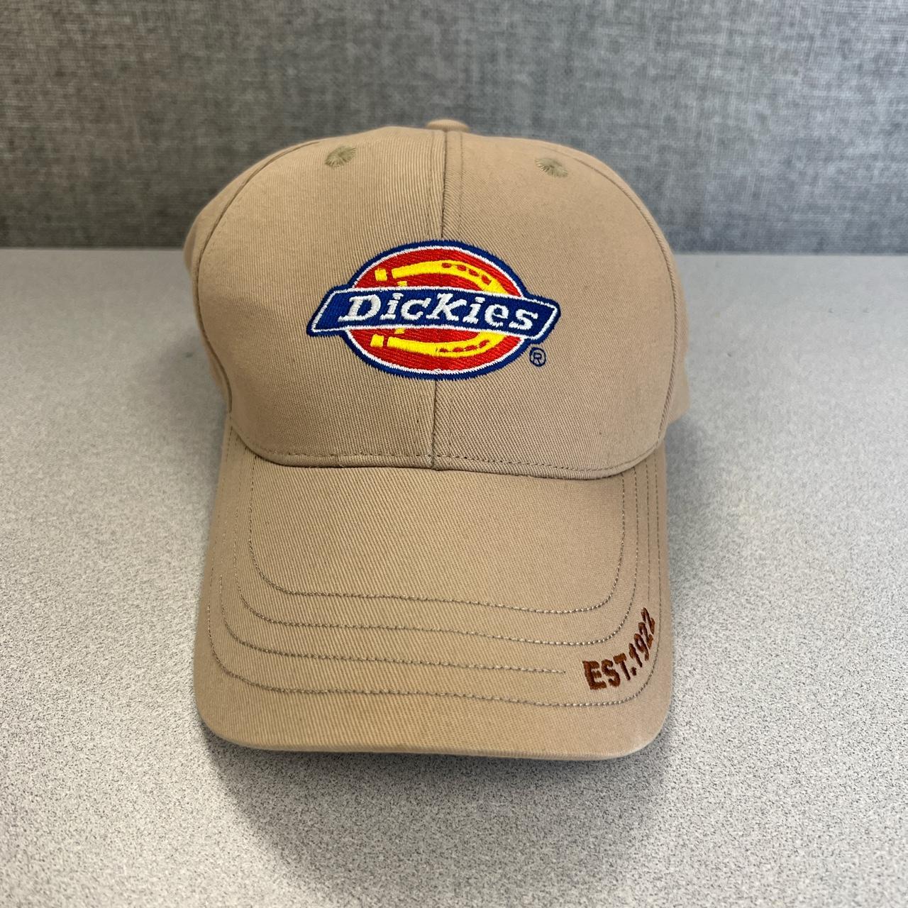Dickies Tan Baseball Hat Size One Size Fits... Depop